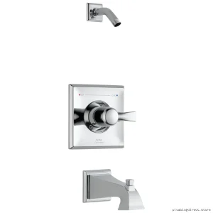 Delta Dryden Monitor Sr Tub/Shower Trim Kit - Chrome No Shower Head