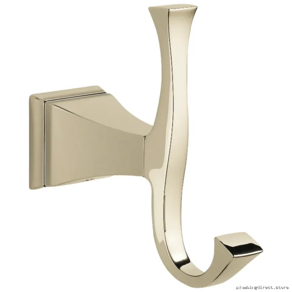 Polished Nickel Bathroom Hook Delta Dryden Collection