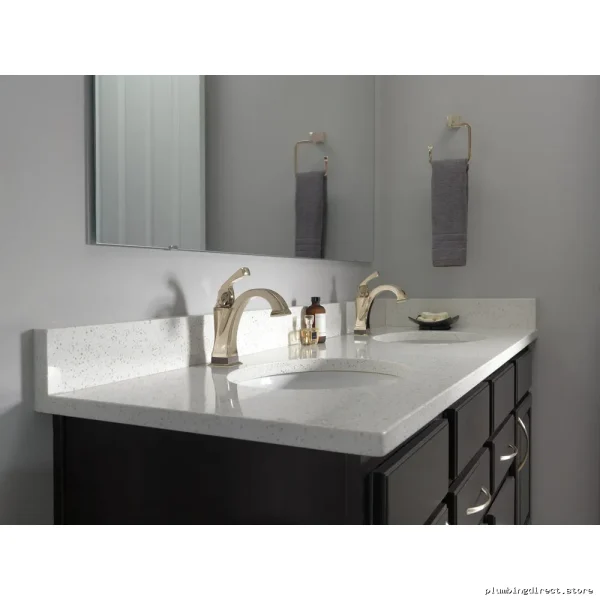 Delta Dryden Bathroom Towel Ring (Polished Nickel Finish) 75146-PN - Image 3