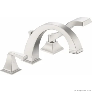 Delta Dryden Roman Tub Trim Kit with Hand Shower Faucet - Stainless Steel T3751-SS