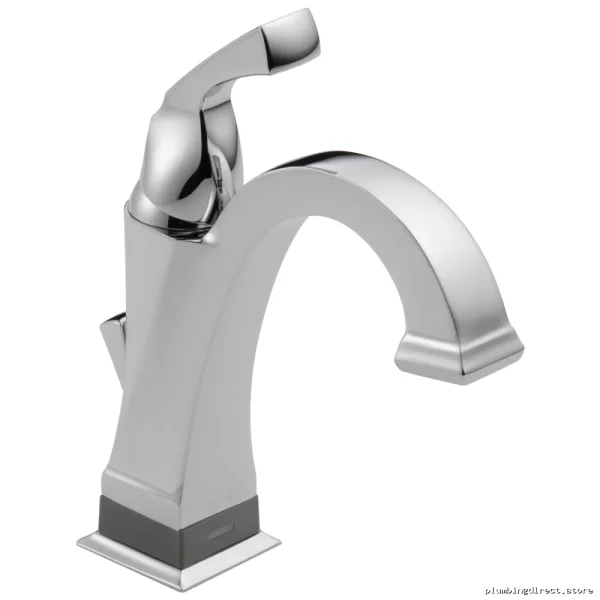 Dryden Touch Single-Hole Modern Chrome Bathroom Sink Faucet 551T-DST Delta - Image 4