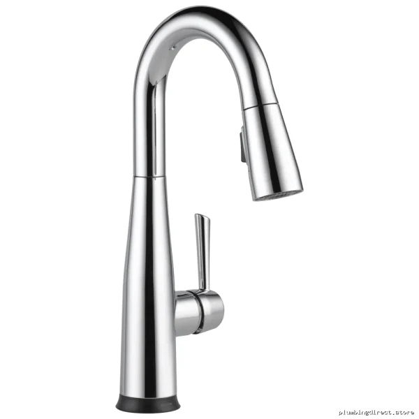 Delta Essa Chrome Pull-Down Kitchen Faucet with Touch Bar 9913T-DST