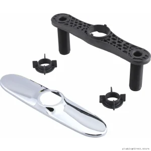 Delta Essa Bathroom Chrome Escutcheon Set RP70714