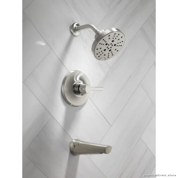 Delta Galeon 14 Series H2Okinetic Shower Trim - Stainless Lumicoat Finish T14472-SS-PR - Image 3