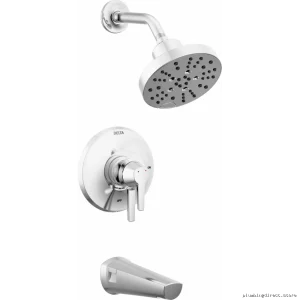Delta Galeon 17 Series H2Okinetic Shower Trim in Lumicoat Chrome Finish
