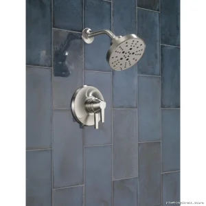 Delta Galeon Monitor 17 H2Okinetic Shower Trim T17272-SS-PR – Luxurious Lumicoat Stainless Steel with Powerful Water Flow