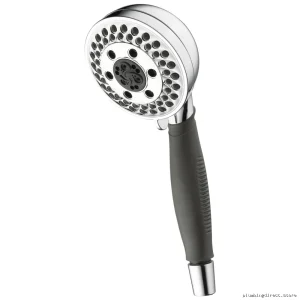 Delta H2Okinetic 5-Setting Chrome Hand Shower with High-Pressure Spray - Model 59445-PK