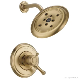 Delta H2Okinetic Cassidy Monitor 17 Series Shower Valve Trim - Champagne Bronze