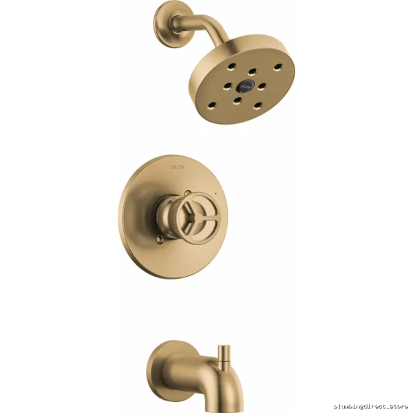 Trinsic Champagne Bronze H2Okinetic Shower Trim - T14458-CZ Delta - Image 3