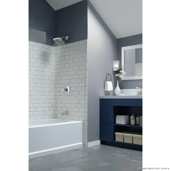 Delta H2Okinetic Chrome Shower Trim - Tesla Monitor 14 Series - Image 2