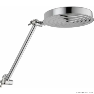 Delta H2Okinetic 3-Setting Rainfall Shower Head with Chrome Finish - Model 52687-PK