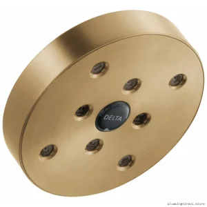 Delta Lumicoat Champagne Bronze 1-Setting H2Okinetic Shower Head RP70175CZPR