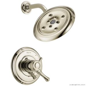 Delta T17297-PN H2Okinetic Shower Trim in Polished Nickel
