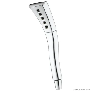 Delta H2Okinetic Single-Setting Hand Shower with Short Hose - Chrome Finish