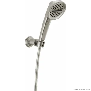 Delta Lumicoat 3-Spray Wall Mount Handheld Showerhead in Stainless Steel