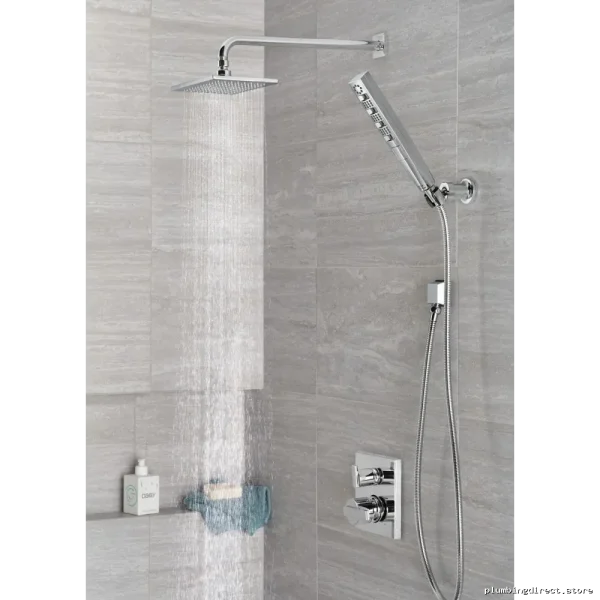 Delta Rainshower High-Pressure Shower Head - Lumicoat Chrome RP62955PR