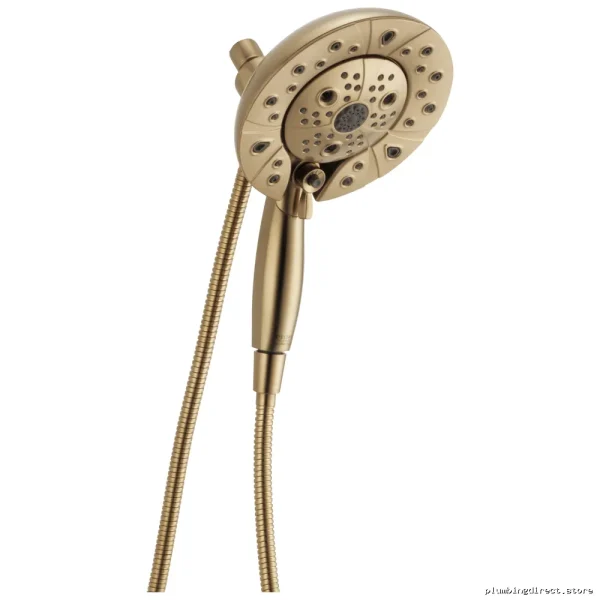 Delta In2ition H2Okinetic 5-Spray Handheld Shower Head Combo Champagne Bronze - Image 4