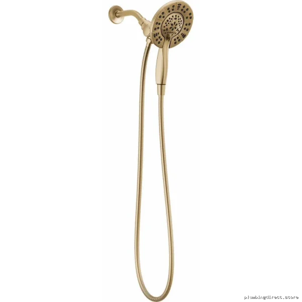 In2ition H2Okinetic 4-Setting Two-in-One Shower Head/Hand Shower - Champagne Bronze Finish 58499-CZ Delta