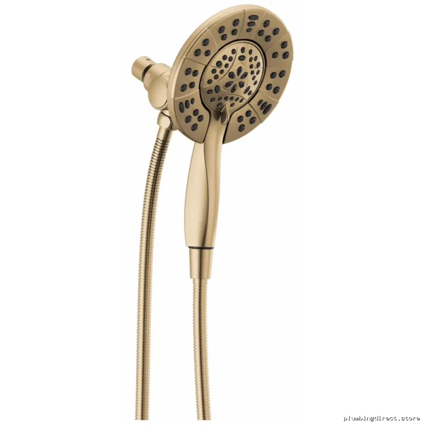 In2ition H2Okinetic 4-Setting Two-in-One Shower Head/Hand Shower - Champagne Bronze Finish 58499-CZ Delta - Image 2