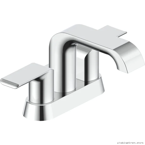 Chrome Delta Kitano Centerset Bath Faucet – Modern Vanity Fixture