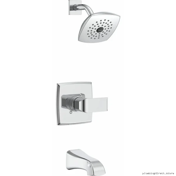 Delta Kitano 14 Series Chrome Shower Trim - T14463 Tub Faucet