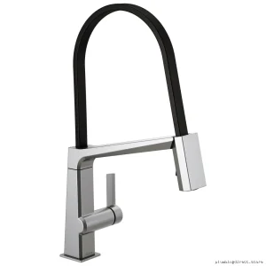 Delta High Arc Kitchen Faucet Pull-Down Spray Arctic Stainless Steel