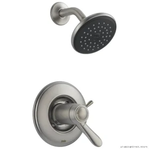 Delta Lahara TempAssure 17T Shower Trim Kit in Stainless Steel