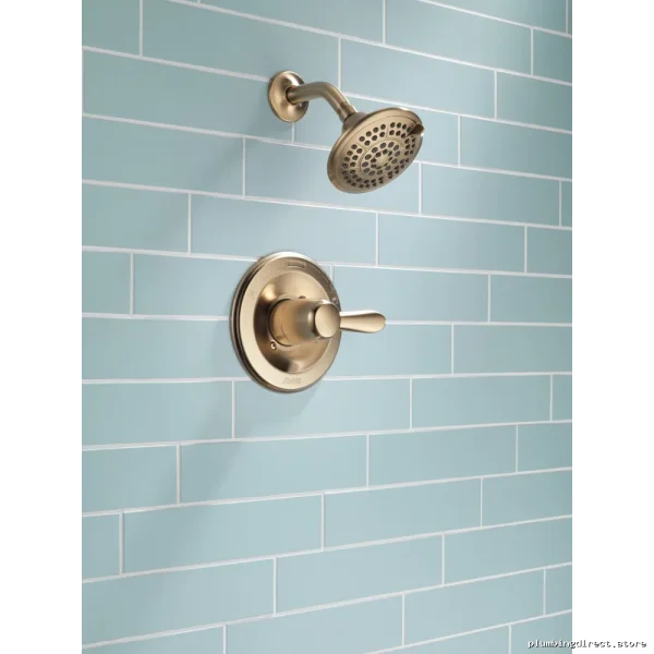 Lahara 14 Series Shower Trim Kit - Champagne Bronze T14238-CZ Delta Style Shower Accessory
