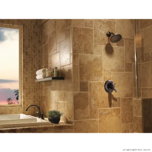 Delta Lahara Venetian Bronze Shower Trim with TempAssure Technology