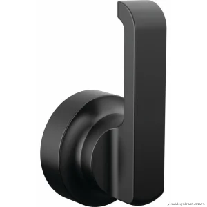 Delta Lever-Style Floor Mount Tub Faucet Handle - Matte Black Finish H589BL