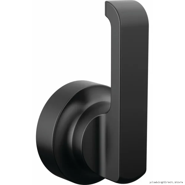 Delta Lever-Style Floor Mount Tub Faucet Handle - Matte Black Finish H589BL