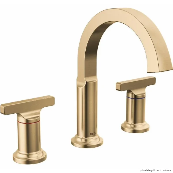 Delta Lumicoat Champagne Bronze Widespread Bathroom Faucet 355887-CZ-PR-DST - Image 3