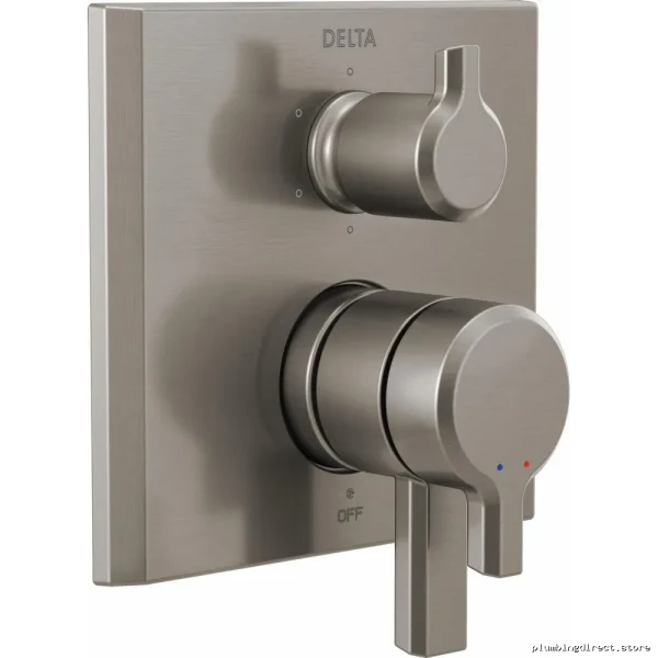 Delta Lumicoat Stainless 6-Setting Shower Valve Trim with Diverter T27999-SS-PR