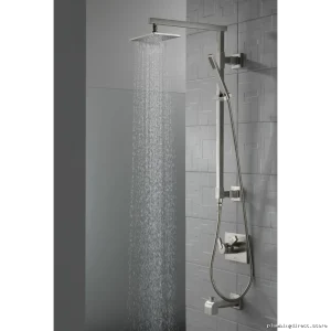 Delta Lumicoat Stainless Rainshower Head RP62955SSPR - Luxury Bath Upgrade