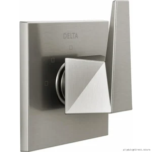 Delta Lumicoat Stainless Steel 3-Setting Shower Diverter Trim T11843-SS-PR