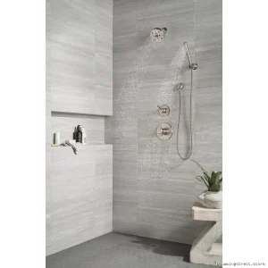 Lumicoated Stainless Steel Wall Elbow for Hand Showers | Delta Brand
