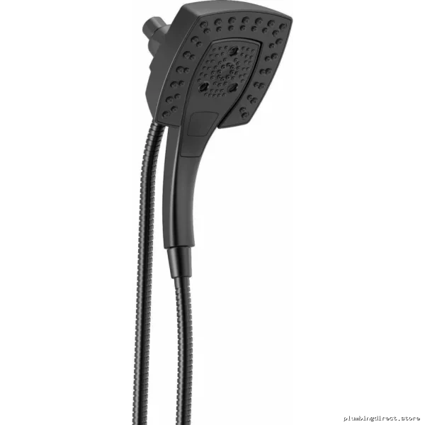 Delta Matte Black 2-in-1 Shower Head with Handheld Sprayer H2Okinetic - Image 2