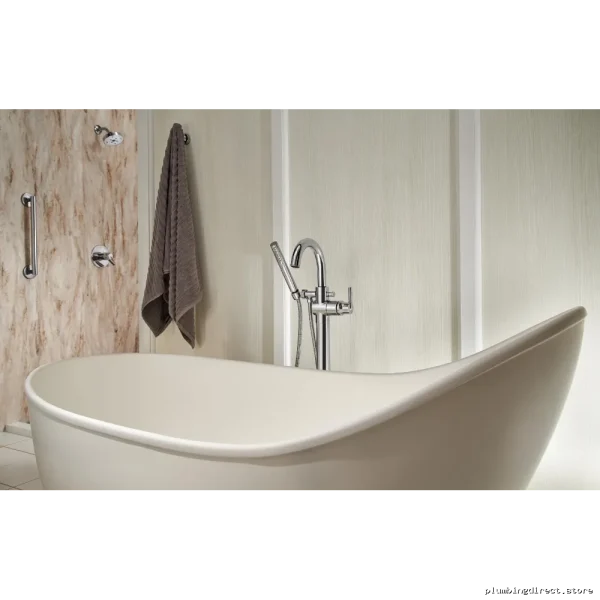 Delta Matte Black 24-Inch ADA-Compliant Decorative Bathroom Safety Grab Bar - Image 4