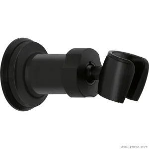Delta Matte Black Adjustable Hand Shower Wall Mount Bracket U4005-BL-PK