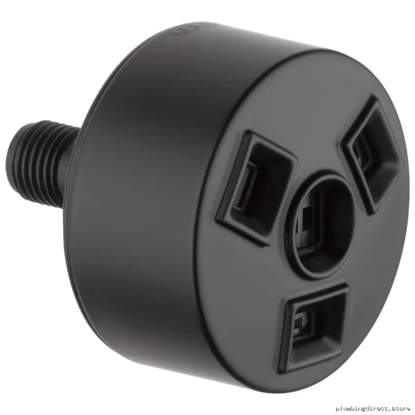 Delta Matte Black Massage Shower Head with H2Okinetic Technology