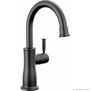 Delta Matte Black 1960-BL-DST Traditional Style Beverage Dispenser Faucet