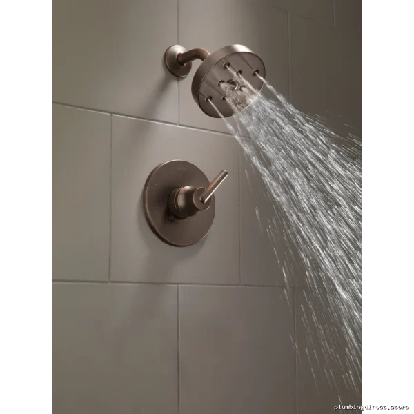 Delta Modern 14-Inch Venetian Bronze Shower Valve Trim T14259-RB