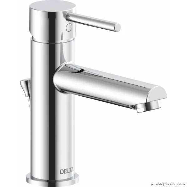 Delta Modern Cylindrical Single-Hole Chrome Bathroom Faucet - Project Pack 560LF-PP