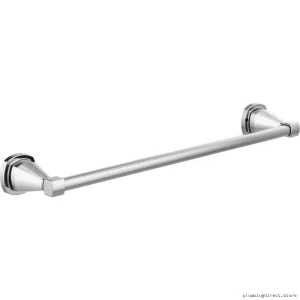 Delta Stryke 18 Modern Chrome Bathroom Towel Bar 77618