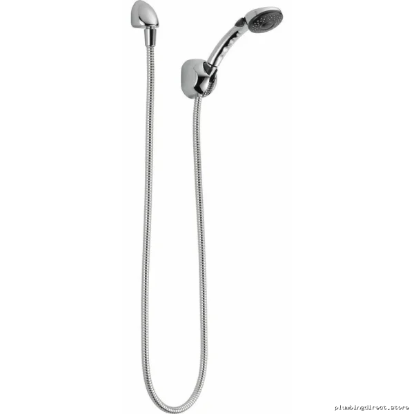 Delta Modern Dual-Spray Chromefinished Fixed Wall-Mounted Hand Shower #59410-B-PK