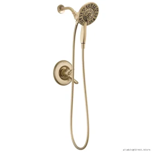 Delta T17294-CZ-I Modern Shower Trim Set with In2ition Technology in Champagne Bronze