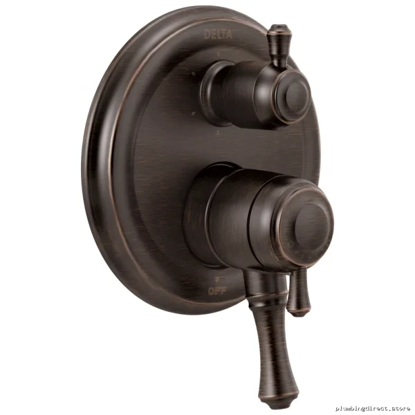 Classic Monitor 17 Series 6-Function Multi-Use Valve Trim in Venetian Bronze - Delta T27997-RB - Image 2
