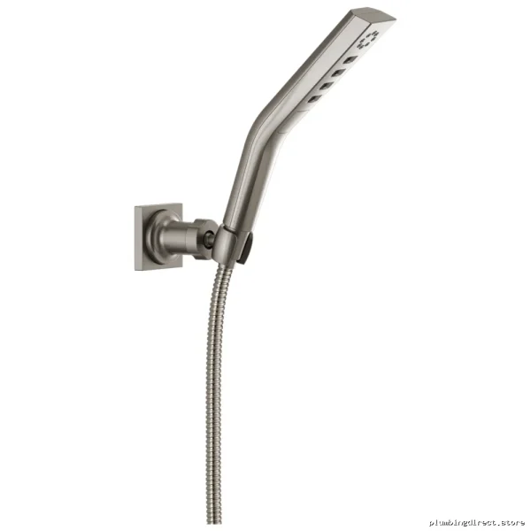Delta Pivotal H2Okinetic Triple-Function Wall-Mount Hand Shower with Stainless Steel Finish - Image 2