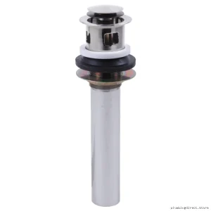 Delta Polished Nickel Pop-Up Drain with Overflow - 33W576PN Model