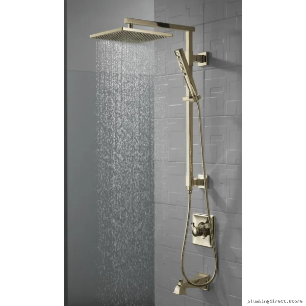 Delta Dryden 17 Series Polished Nickel Valve Trim T17051-PN - Image 2